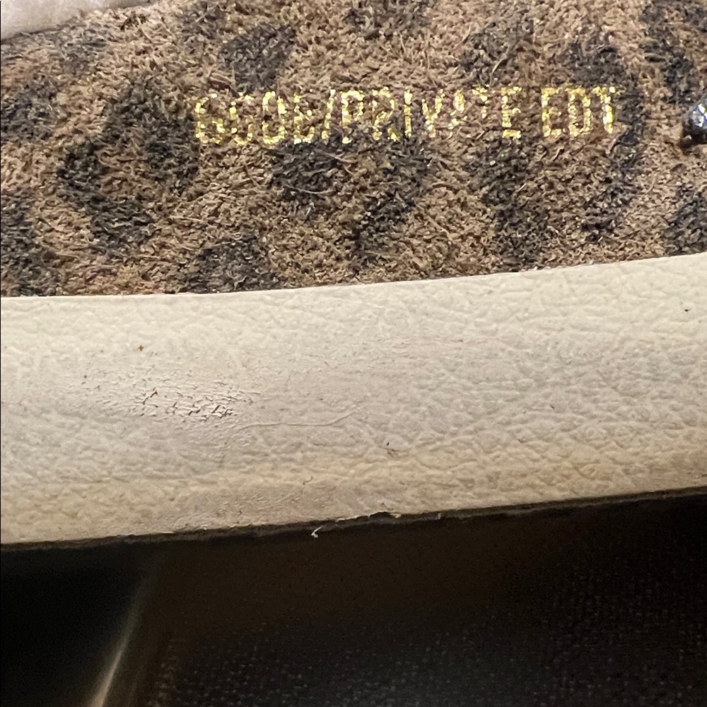 Golden Goose Sabot Shearling Leopard/Blue Laces
Super-Star Private EDT Sneakers - Picture 9 of 15